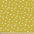 thumbnail image 1 of Ambesonne Abstract Fabric by the Yard Upholstery, Star Like, 1 Yard, Earth Yellow White, 1 of 5