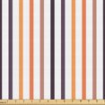 thumbnail image 1 of Ambesonne Abstract Fabric by the Yard Upholstery, Vertical Pattern Stripes, 5 Yards, Pale Rust and Multicolor, 1 of 5