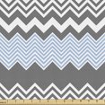 thumbnail image 1 of Ambesonne Abstract Fabric by the Yard Upholstery, Vintage Chevron Design, 10 Yards, Sky Blue Dimgray, 1 of 5