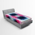 thumbnail image 1 of Ambesonne Abstract Fitted Sheet, Geometric Lines Angle, Twin Size, Multicolor, 1 of 2