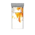 thumbnail image 1 of Ambesonne Abstract Fitted Sheet & Pillow Sham Set, Autumn Sun and Trees, Twinxl, Yellow Orange and Black, 1 of 2