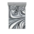 thumbnail image 1 of Ambesonne Abstract Fitted Sheet & Pillow Sham Set, Black White Surreal Art, Full, Grey, 1 of 2