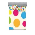 thumbnail image 1 of Ambesonne Abstract Fitted Sheet & Pillow Sham Set, Colorful Round Forms, Full, Multicolor, 1 of 2
