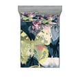 thumbnail image 1 of Ambesonne Abstract Fitted Sheet & Pillow Sham Set, Spring Natural Wildlife, Full, Multicolor, 1 of 2