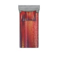 thumbnail image 1 of Ambesonne Abstract Fitted Sheet & Pillow Sham Set, Wavy Mosaic Pixelated, Twin, Multicolor, 1 of 2