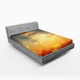 thumbnail image 1 of Ambesonne Abstract Fitted Sheet, Sunbeams in Clear Sky, Queen Size, Multicolor, 1 of 3