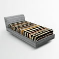 thumbnail image 1 of Ambesonne Abstract Fitted Sheet, Trippy Geometric, Twin XL Size, Multicolor, 1 of 2