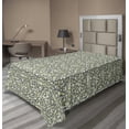 thumbnail image 1 of Ambesonne Abstract Flat Sheet, Butterflies Flowers Motif, Twin Size, Multicolor, 1 of 1