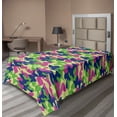 thumbnail image 1 of Ambesonne Abstract Flat Sheet, Modern Design Wave, TwinXL Size, Multicolor, 1 of 1