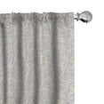 thumbnail image 1 of Ambesonne Abstract Geometry 4-Panel Curtains, Strings Graphic, 56"x84", Pale Taupe Multicolor, 1 of 4