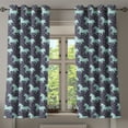 thumbnail image 1 of Ambesonne Abstract Grommet Curtain, Galloping Unicorns, 50" x 63", Mint Dark Taupe Pink, 1 of 6