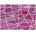 thumbnail image 1 of Ambesonne Abstract Jigsaw Puzzle Durable Cardboard, Uneven Color Blocks, 1000 pcs, Pink Purple Red, 1 of 1
