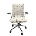 thumbnail image 1 of Ambesonne Abstract Office Chair Cover Stretchable High Back, Flying Birds, Beige Brown, 1 of 1