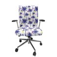 thumbnail image 1 of Ambesonne Abstract Office Chair Cover Stretchable High Back, Palms and Stroked Rounds, Dark Lavender Multicolor, 1 of 1