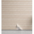thumbnail image 1 of Ambesonne Abstract Pattern Peel & Stick Wallpaper for Home, Horizontal Paint, 13"x36", Pale Sepia Ecru Beige, 1 of 5
