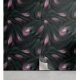 thumbnail image 1 of Ambesonne Abstract Peel & Stick Wallpaper for Home, Modern Floral Surreal Art, 13"x100", Dark Teal and Pink, 1 of 5