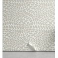 thumbnail image 1 of Ambesonne Abstract Peel & Stick Wallpaper for Home, Spiraling Waving Shapes, 13"x72", Pale Tan White, 1 of 6