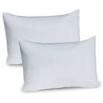 thumbnail image 1 of Ambesonne Abstract Pillow Sham 2 Pack, Repetitive Flower of Life, 26"x20", Pale Grey White, 1 of 3