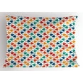 thumbnail image 1 of Ambesonne Abstract Pillow Sham, Trippy Geometric Fractal, 26" X 20", Multicolor, 1 of 2