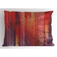 thumbnail image 1 of Ambesonne Abstract Pillow Sham, Wavy Mosaic Pixelated, 26" X 20", Multicolor, 1 of 2