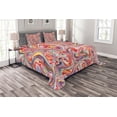 thumbnail image 1 of Ambesonne Abstract Quilted Bedspread Set 3 Pcs, Flow Splash, King Size, Multicolor, 1 of 3