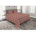 thumbnail image 1 of Ambesonne Abstract Quilted Bedspread Set 3 Pcs, Vertical Lines Graphic, Queen Size, Multicolor, 1 of 3