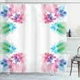 thumbnail image 1 of Ambesonne Abstract Shower Curtain, Digital Bridal Flowers, 69"Wx84"L, Multicolor, 1 of 5