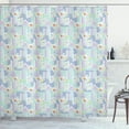thumbnail image 1 of Ambesonne Abstract Shower Curtain, Floral Pattern Pastel Art, 69"Wx70"L, Pale Seafoam Multicolor, 1 of 5
