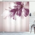 thumbnail image 1 of Ambesonne Abstract Shower Curtain, Gradient Toned Flowers Art, 69"Wx75"L, Mauve Taupe, 1 of 4