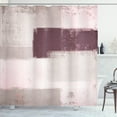 thumbnail image 1 of Ambesonne Abstract Shower Curtain, Grunge Design Art Abstract, 69"Wx75"L, Dried Rose, 1 of 4