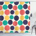 thumbnail image 1 of Ambesonne Abstract Shower Curtain, Modern Grunge Illustration, 69"Wx84"L, Multicolor, 1 of 3