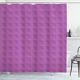 thumbnail image 1 of Ambesonne Abstract Shower Curtain, Purple Geometric Shapes, 69"Wx70"L, Pale Purple and Fuchsia, 1 of 5