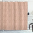 thumbnail image 1 of Ambesonne Abstract Shower Curtain, Simplistic Graphic Stripes, 69"Wx70"L, Pale Chocolate and White, 1 of 4