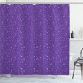 thumbnail image 1 of Ambesonne Abstract Shower Curtain, Stars Network Lines Dots, 69"Wx75"L, Blue Violet Pink Yellow, 1 of 4