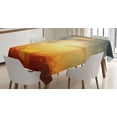 thumbnail image 1 of Ambesonne Abstract Tablecloth Rectangular Table Cover, Sunbeams in Clear Sky, 60"x90", Multicolor, 1 of 4