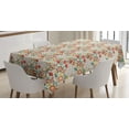 thumbnail image 1 of Ambesonne Abstract Tablecloth Rectangular Table Cover, Tulip Images, 60"x90", Multicolor, 1 of 4
