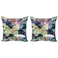 thumbnail image 1 of Ambesonne Abstract Throw Pillow Cover 2 Pack, Spring Natural Wildlife, 24", Multicolor, 1 of 2