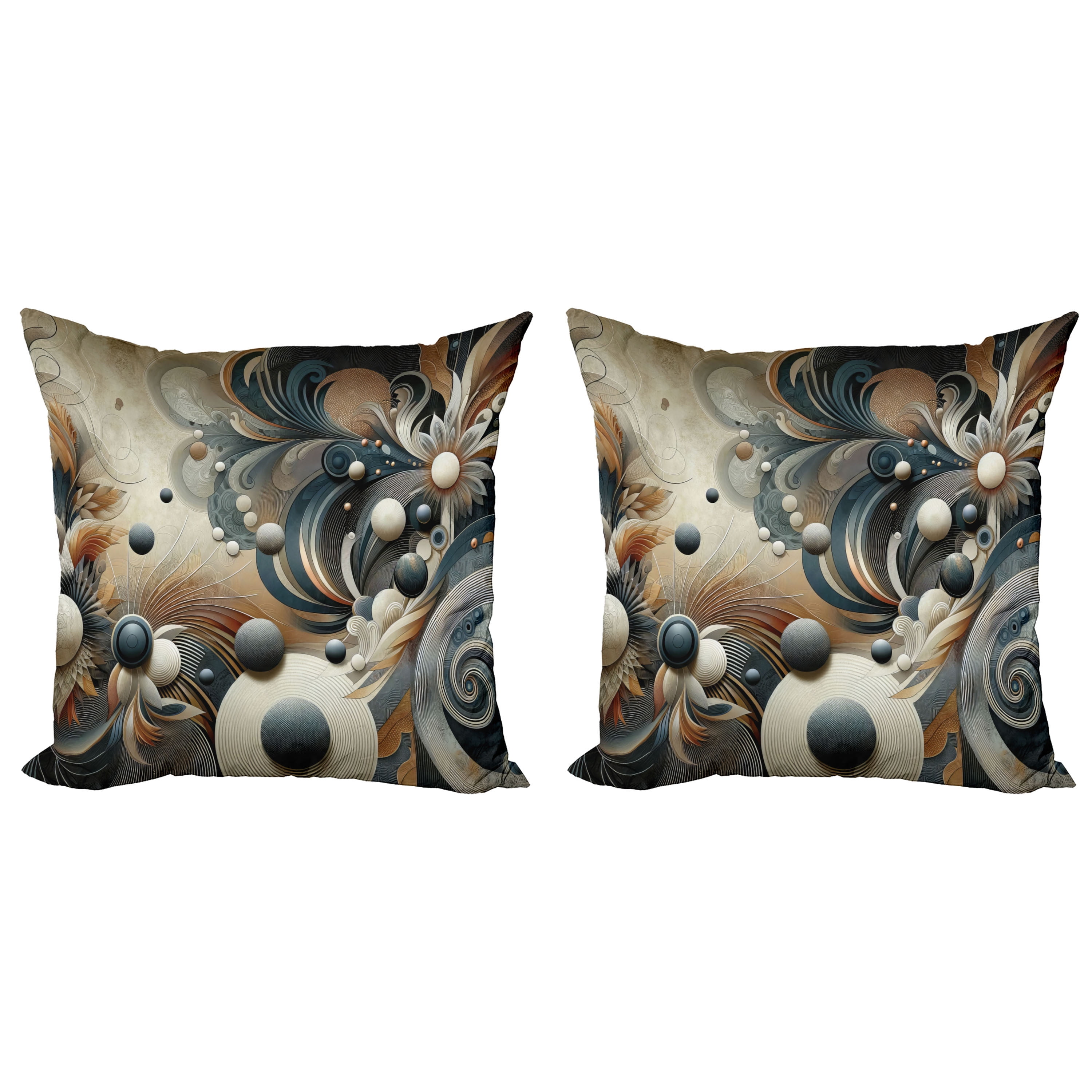 Ambesonne Reversible Pillow Cover (Set of 2)