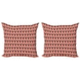 thumbnail image 1 of Ambesonne Abstract Throw Pillow Cover 2 Pack, Vertical Lines Graphic, 24", Multicolor, 1 of 2