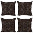thumbnail image 1 of Ambesonne Abstract Throw Pillow Cover 4 Pack, Irregular Mosaic Inspired, 24", Multicolor, 1 of 2