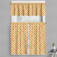 thumbnail image 1 of Ambesonne Abstract Valance & Curtain, Colorful Dots Striped, 55"x45", Multicolor, 1 of 6