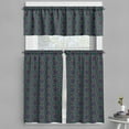 thumbnail image 1 of Ambesonne Abstract Valance & Curtain, Interwoven Floral Motifs, 55"x24", Multicolor, 1 of 6