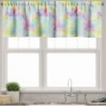 thumbnail image 1 of Ambesonne Abstract Valance Pack of 2, Geometric Rhombus Art, 54"X12", Multicolor, 1 of 5