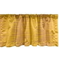 thumbnail image 1 of Ambesonne Abstract Valance Pack of 2, Halftone Style Polka Dots, 42"X12", Earth Yellow and Fuchsia, 1 of 3