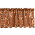 thumbnail image 1 of Ambesonne Abstract Valance Pack of 2, Manly Fashion Belts Art, 54"X12", Pale Cinnamon Dimgray, 1 of 4