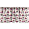 thumbnail image 1 of Ambesonne Abstract Valance Pack of 2, Quirky Cartoonish Floral, 54"X18", Multicolor, 1 of 4
