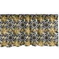 thumbnail image 1 of Ambesonne Abstract Window Valance, Art Style Star Form Motifs in Classic Design Tones Rhythmic, Curtain Valance for Kitchen Bedroom Decor with Rod Pocket, 54" X 18", Charcoal Grey Multicolor, 1 of 2