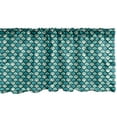 thumbnail image 1 of Ambesonne Abstract Window Valance, Citrus Fruit Tropical, 54" X 12", Sea Green Teal White, 1 of 5