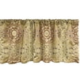 thumbnail image 1 of Ambesonne Abstract Window Valance, Connected Royal Motifs, 54" X 18", Caramel and Multicolor, 1 of 3