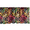 thumbnail image 1 of Ambesonne Abstract Window Valance, Curved Spiral Arrows, 54" X 18", Multicolor, 1 of 3